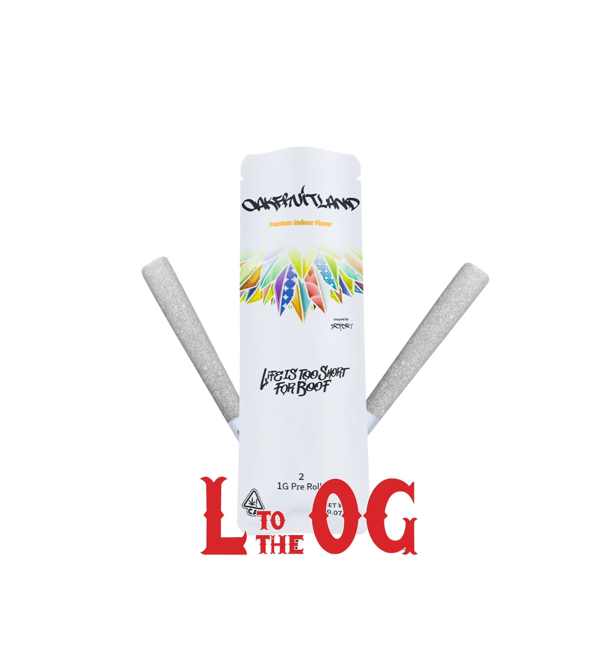 L TO THE OG PREROLL 2g - DUAL PACK SERIES Oakfruitland