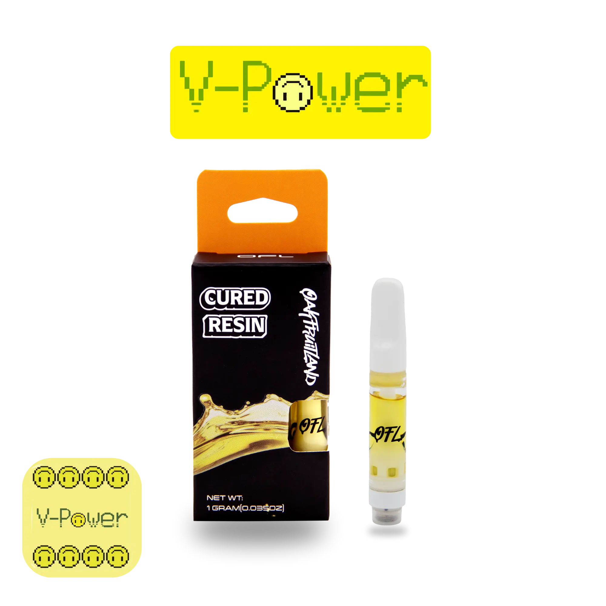 V-POWER - CURED RESIN SERIES | Cartridge 510 | Oakfruitland Oakfruitland
