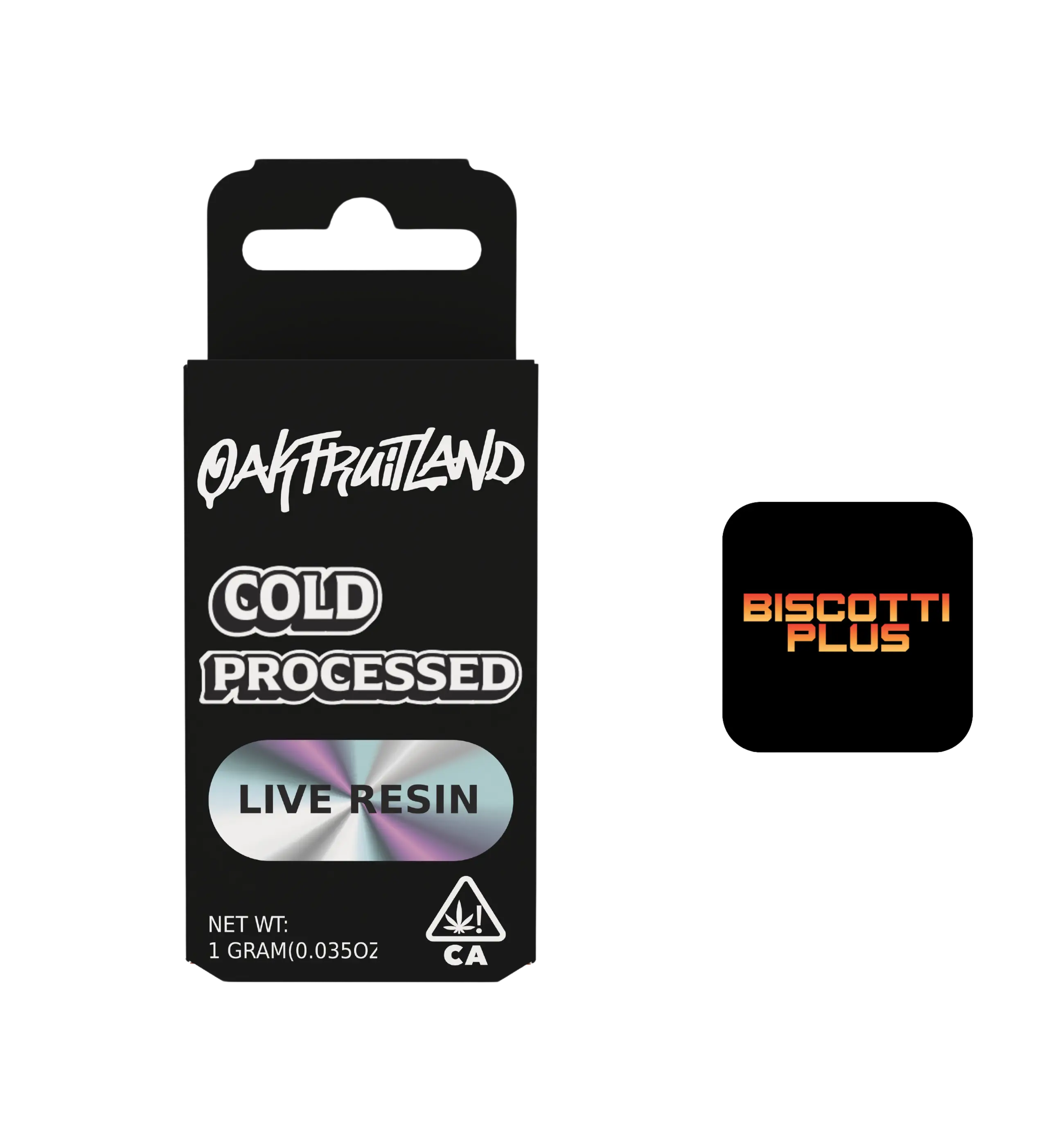 Biscotti Plus 510 Cart 1g Live Resin Series Oakfruitland