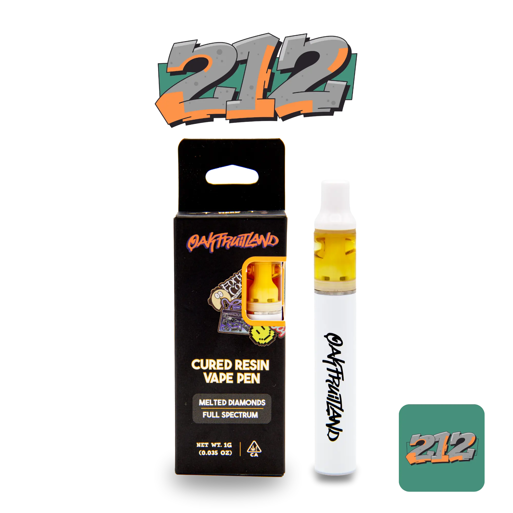 212 AIO VAPE 1G - CURED RESIN SERIES Oakfruitland