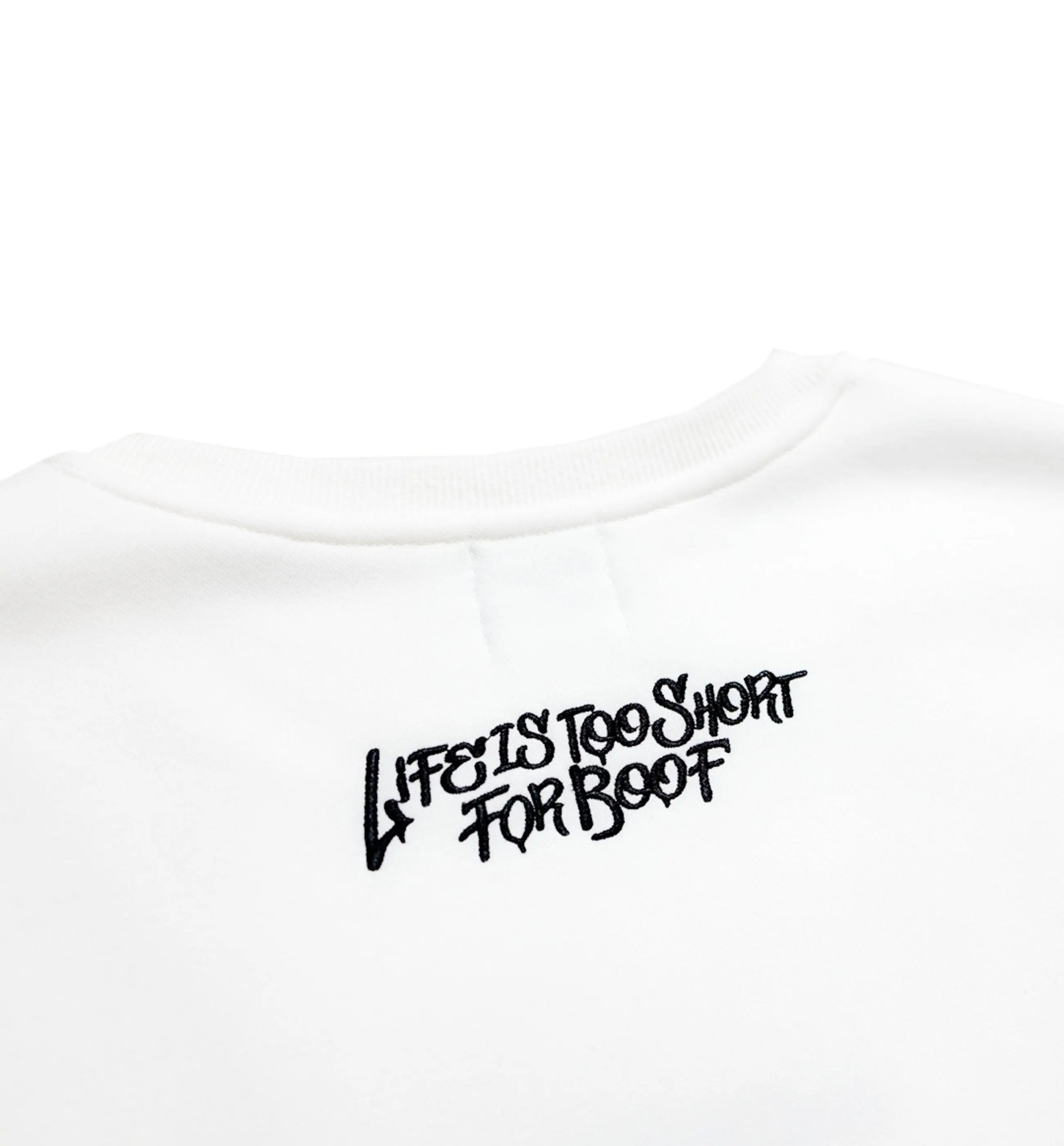 Oakfruitland White Crewneck Sweatshirt Oakfruitland