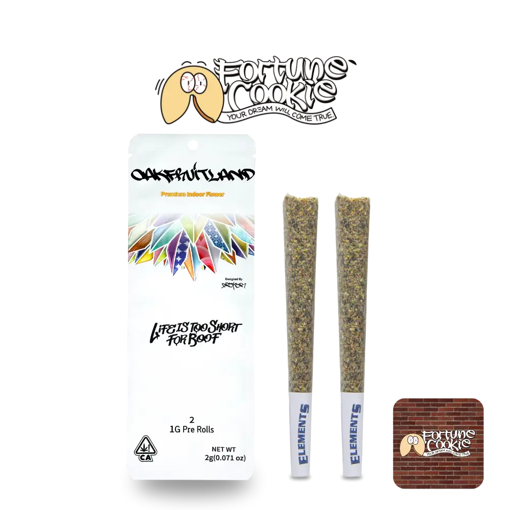 FORTUNE COOKIE PREROLL - DUAL PACK SERIES Oakfruitland