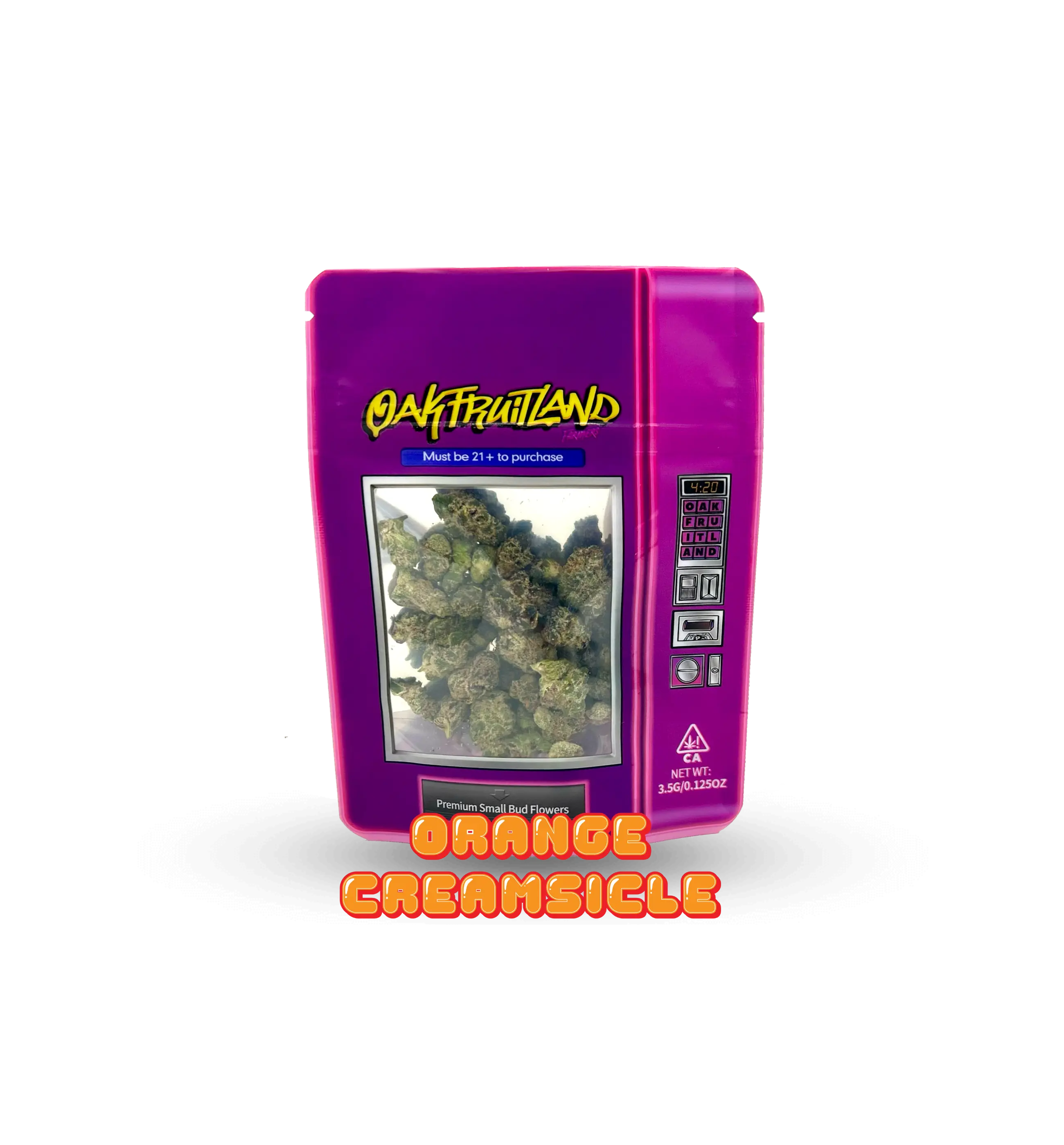 ORANGE CREAMSICLE PREMIUM FLOWER 3.5g - FUNSIZE SERIES  Oakfruitland