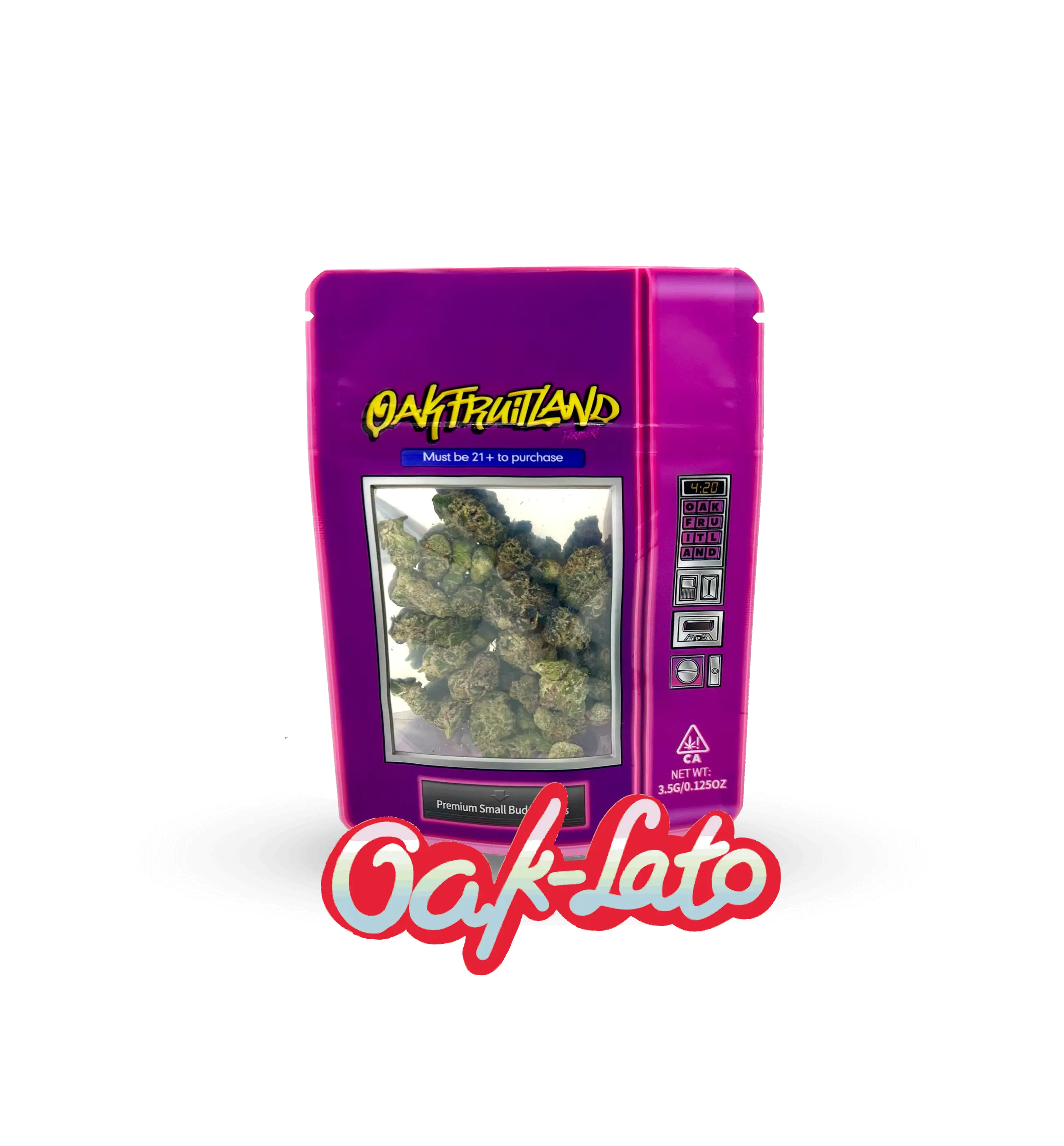 OAK-LATO PREMIUM FLOWER 3.5g - FUNSIZE SERIES  Oakfruitland