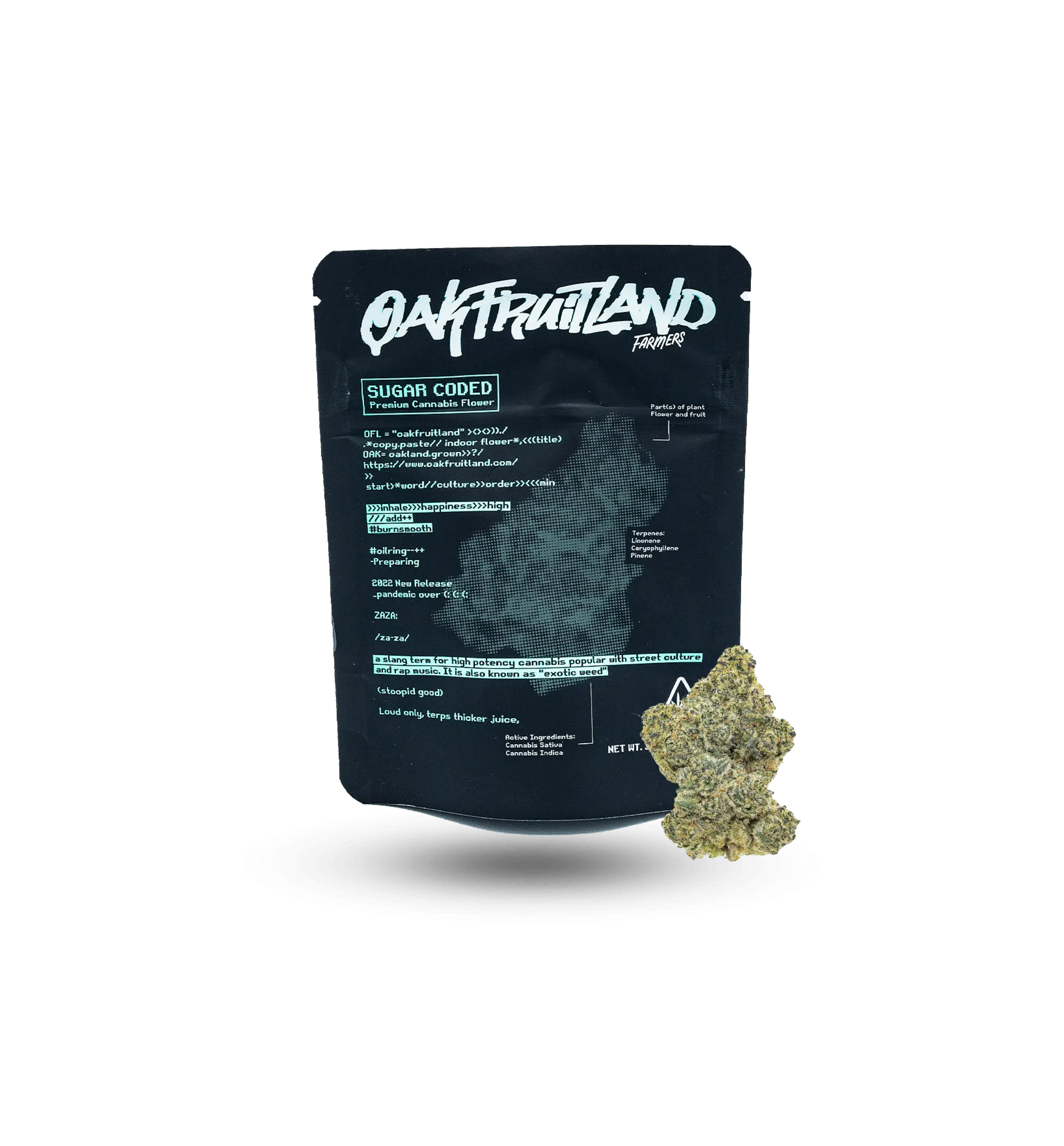 SUGAR CODED PREMIUM FLOWER 3.5g - CORE SERIES  Oakfruitland