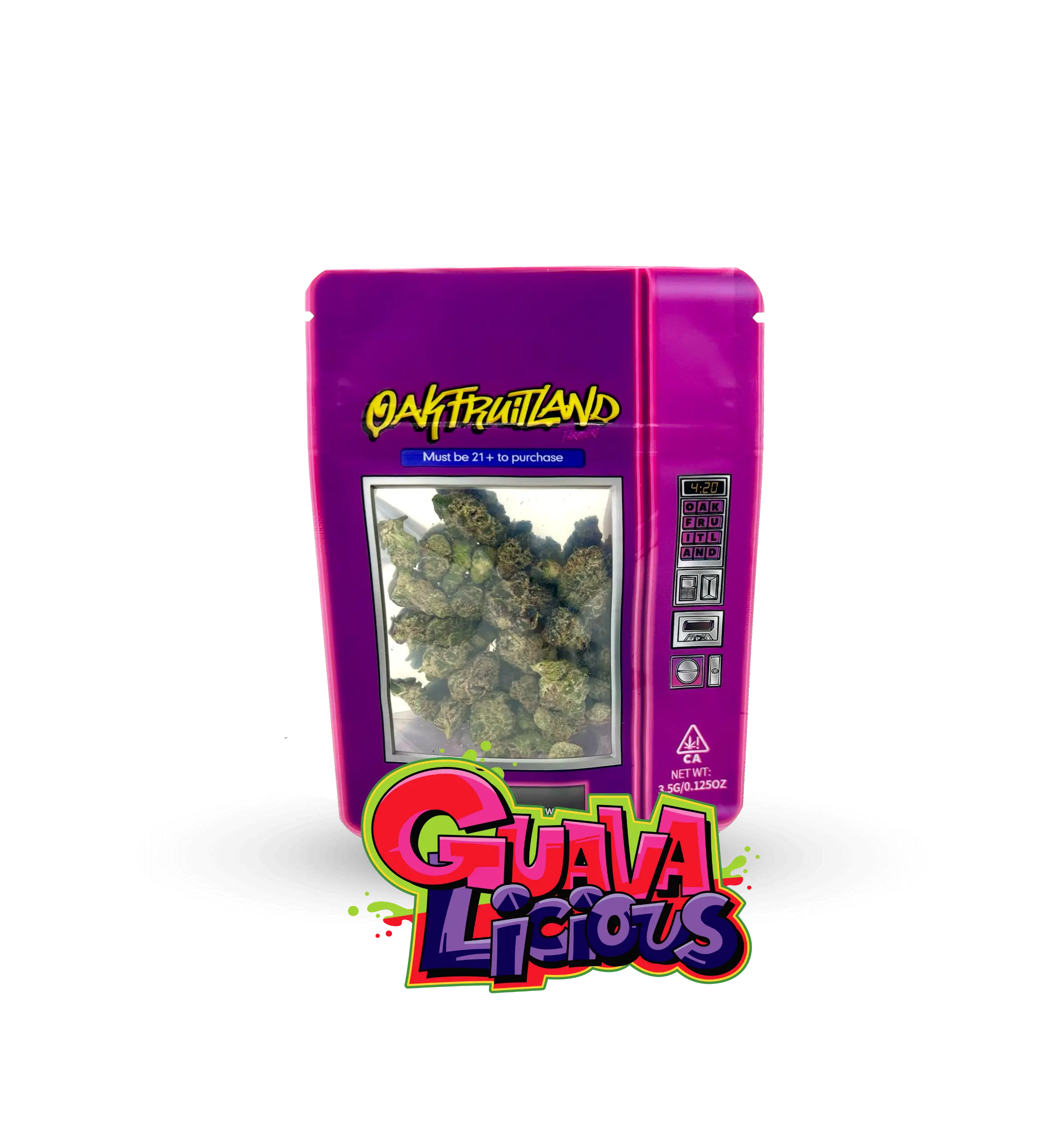 GUAVALICIOUS PREMIUM FLOWER 3.5g - FUNSIZE SERIES  Oakfruitland