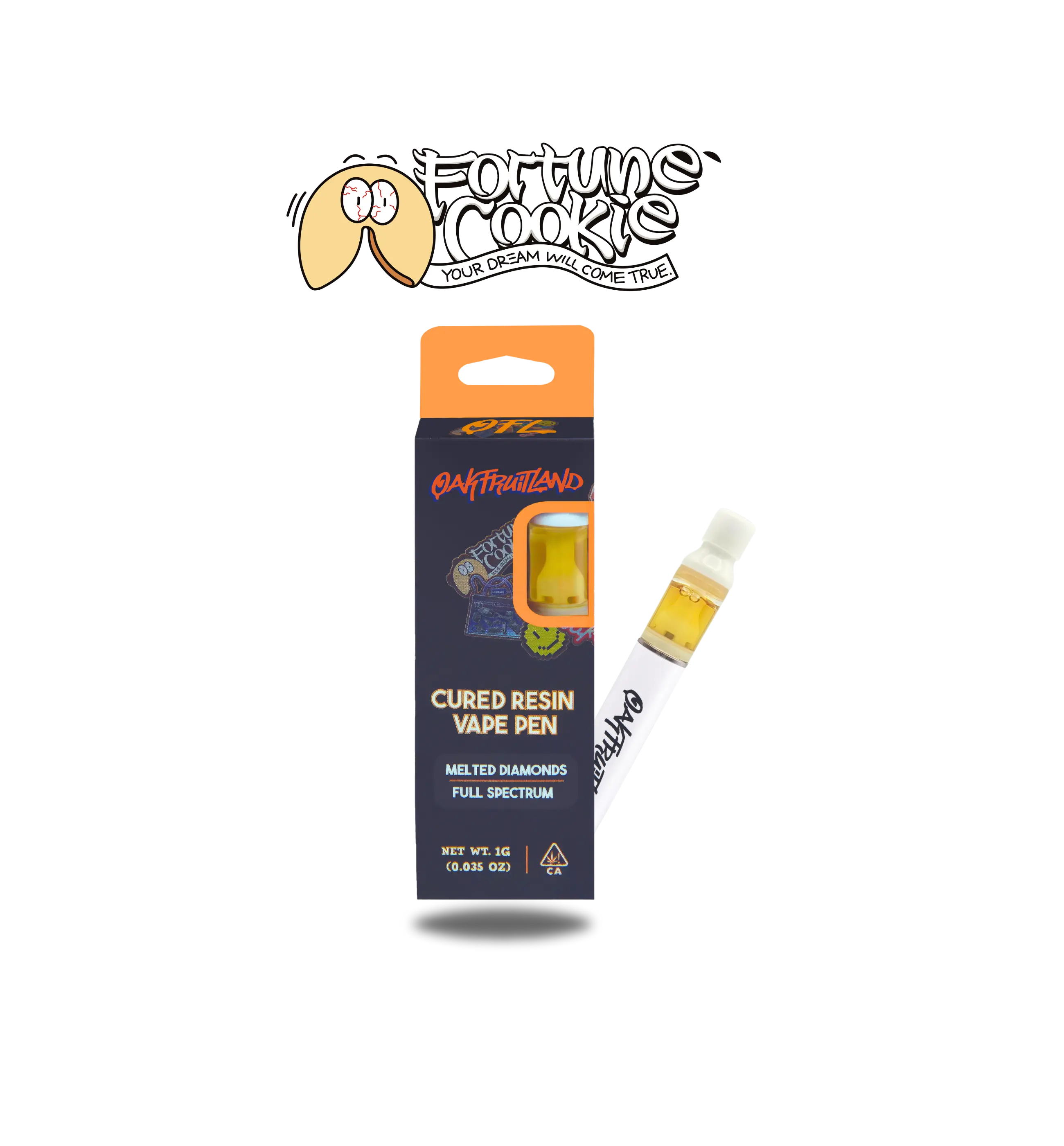 FORTUNE COOKIE DISPOSIBLE VAPE 1g - CURED RESIN SERIES  Oakfruitland