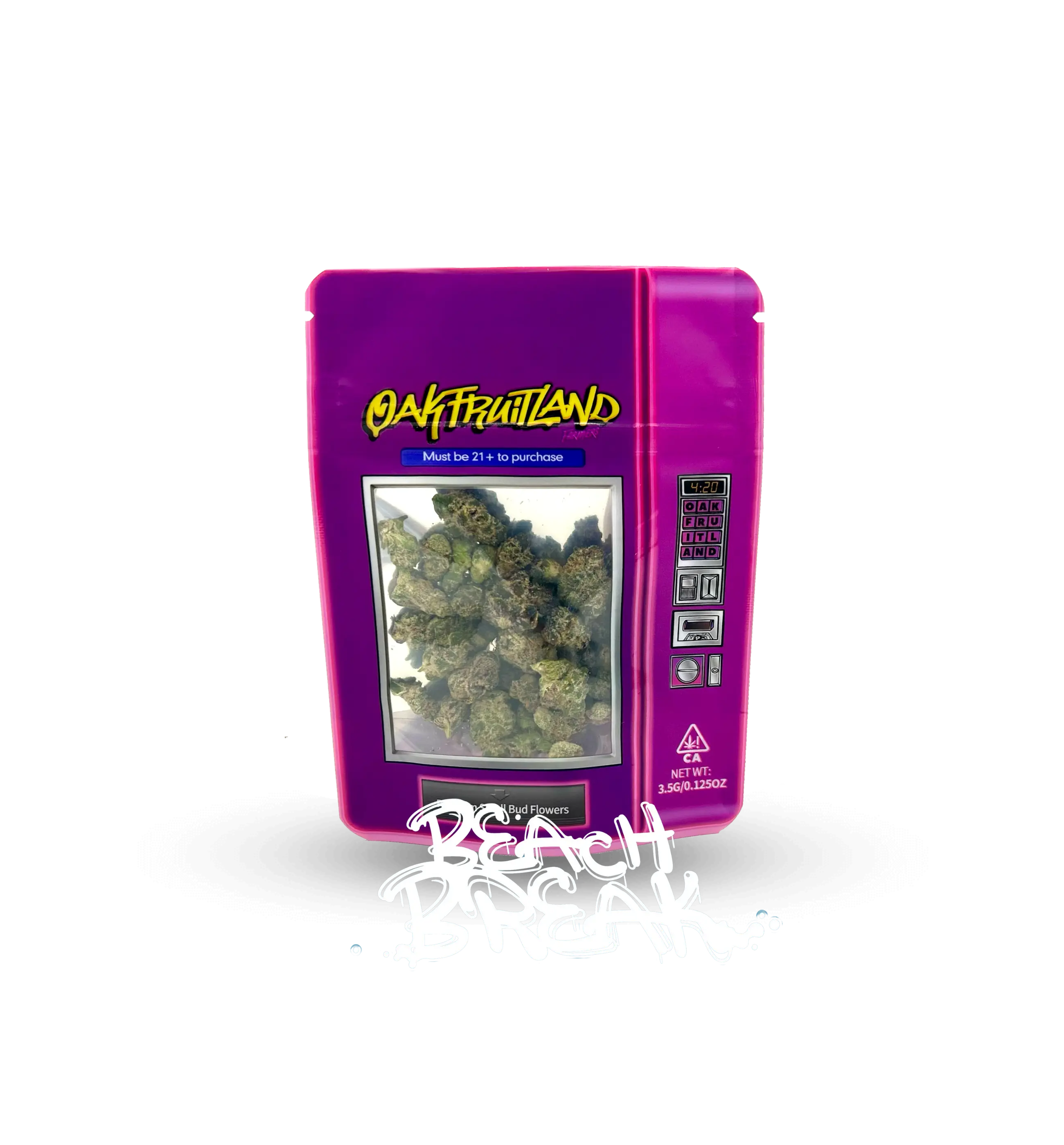 BEACH BREAK PREMIUM FLOWER 3.5g - FUNSIZE SERIES  Oakfruitland