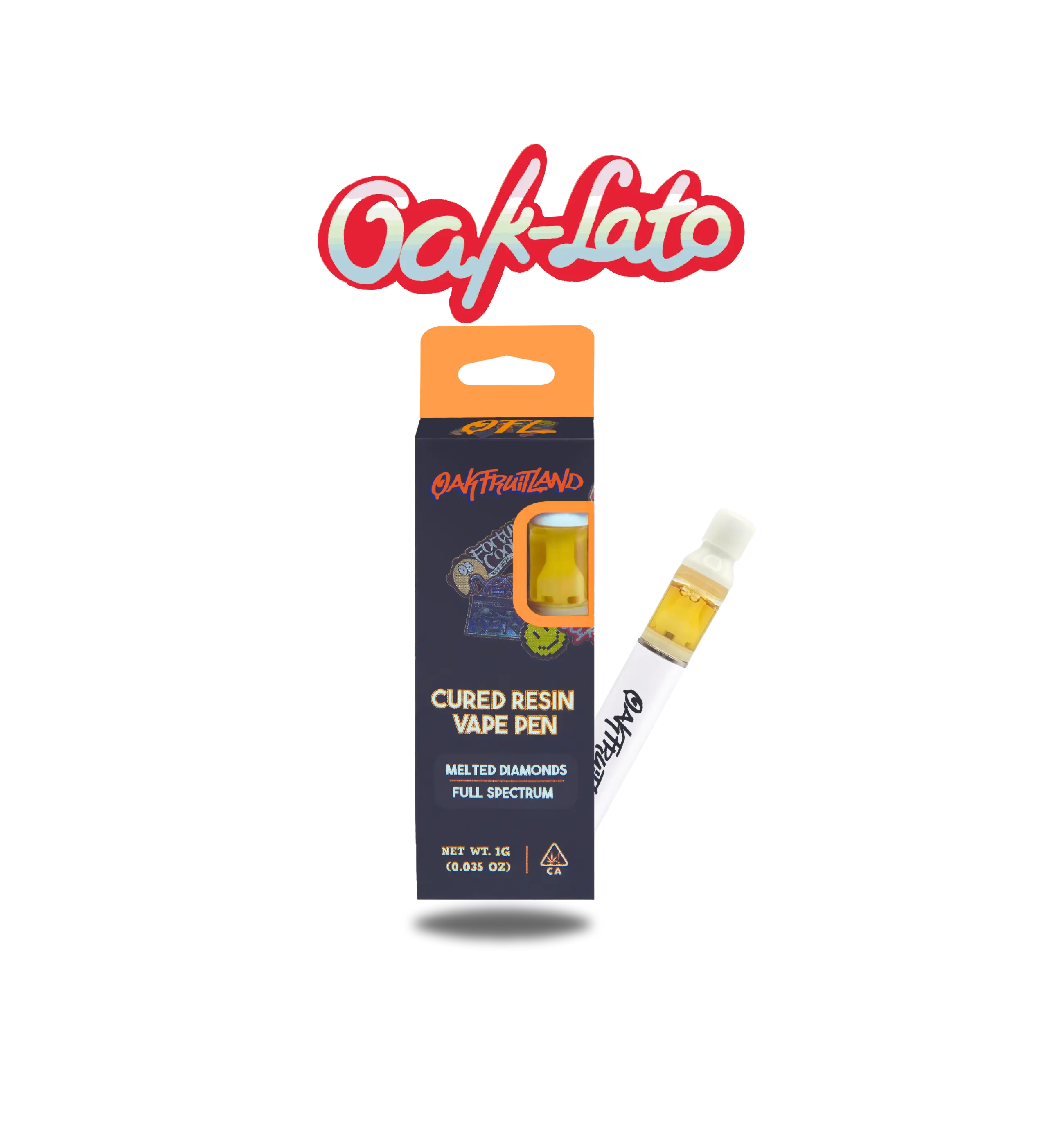 OAK-LATO DISPOSIBLE VAPE 1g - CURED RESIN SERIES  Oakfruitland