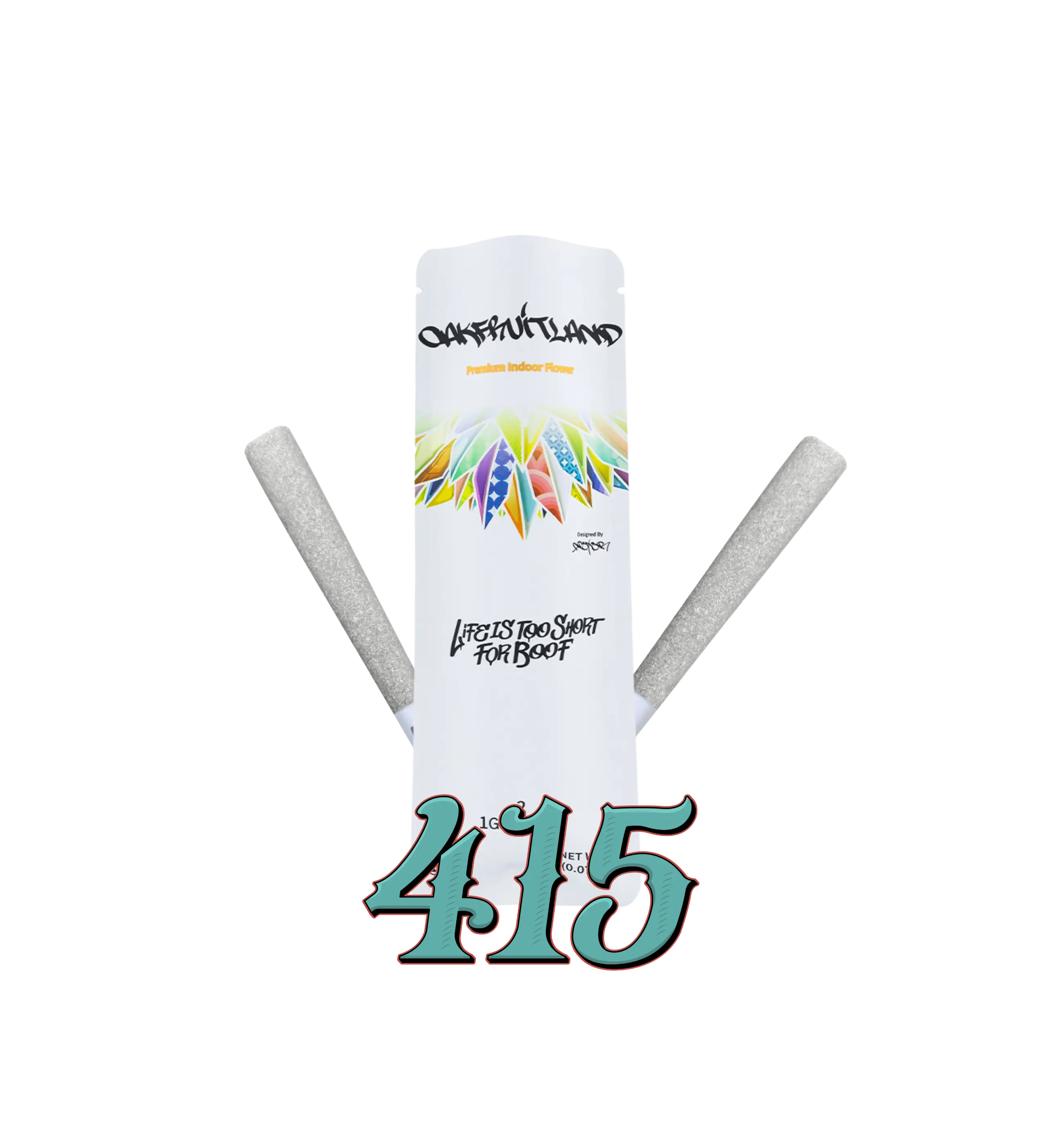 415 PREROLL 2g - DUAL PACK SERIES  Oakfruitland