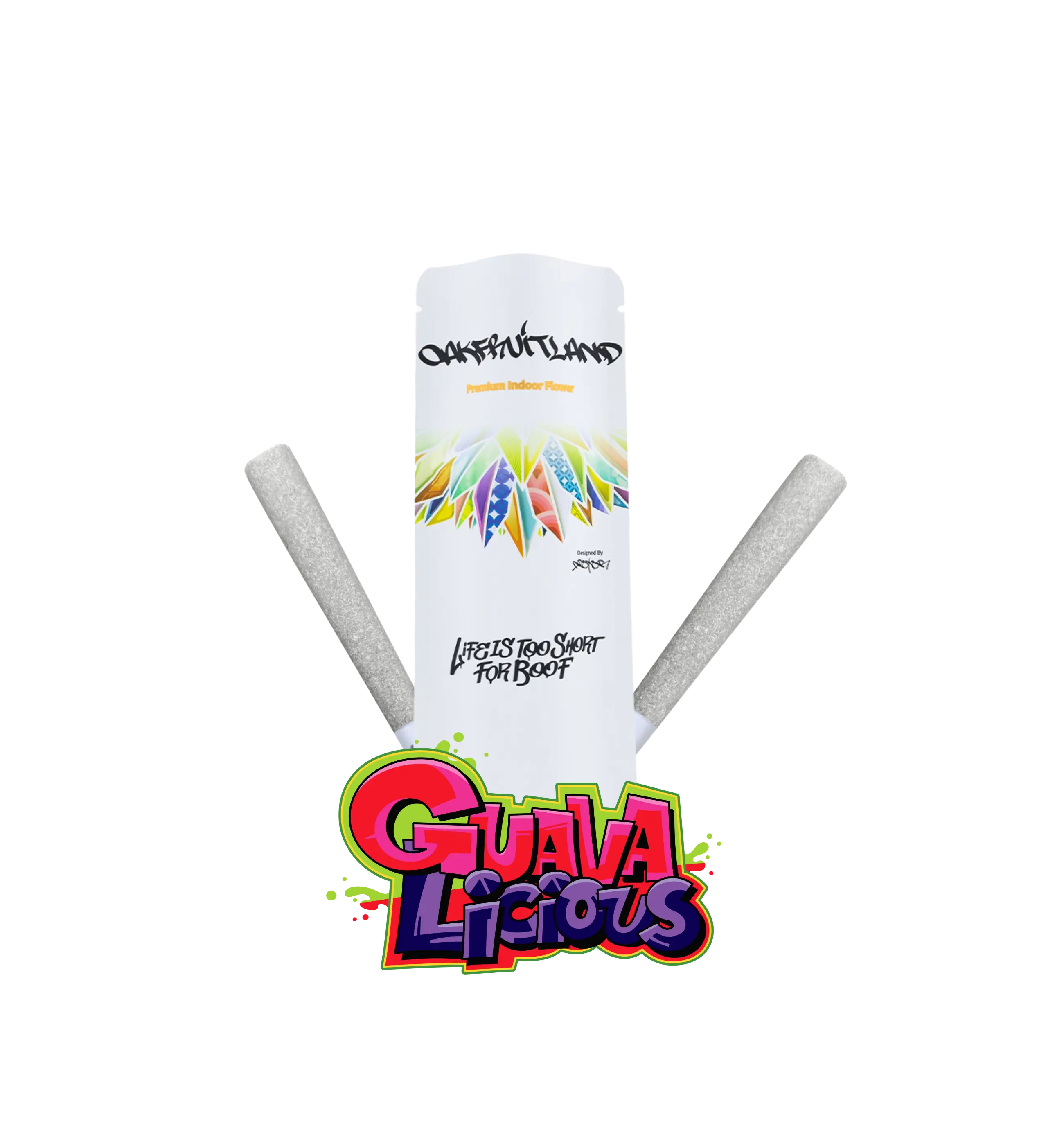 GUAVALICIOUS PREROLL 2g - DUAL PACK SERIES  Oakfruitland