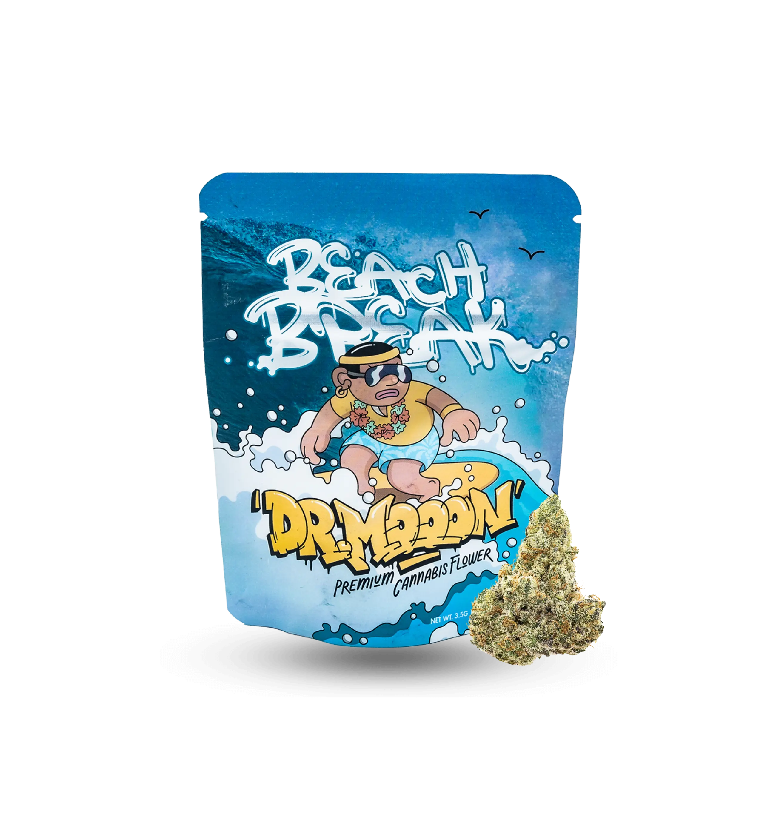 BEACH BREAK PREMIUM FLOWER 3.5g - DR.MOOON SERIES  Oakfruitland