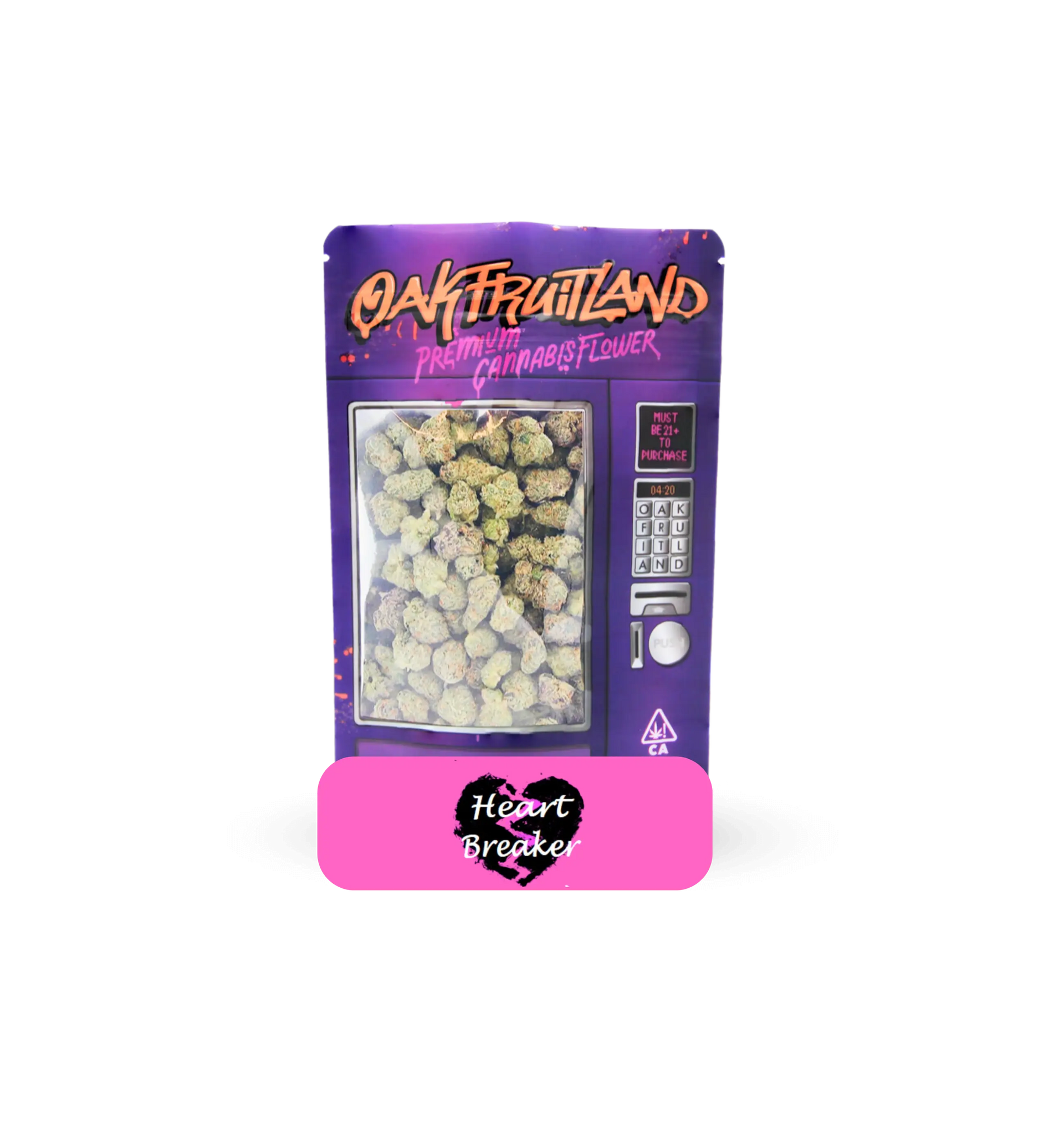 Heart Breaker Premium Flower 14G - Funsize Series | Oakfruitland