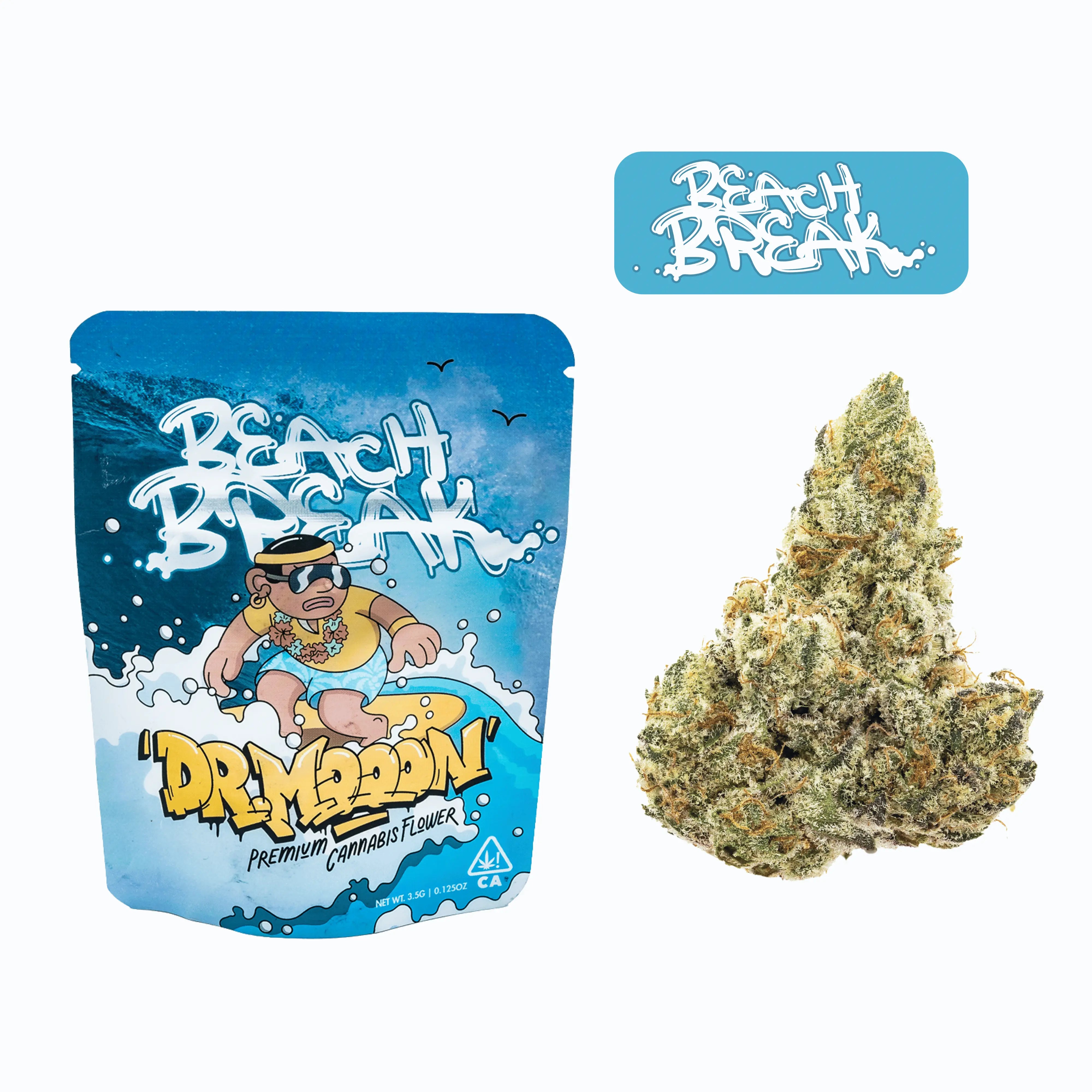 BEACH BREAK PREMIUM FLOWER 3.5g - DR.MOOON SERIES  Oakfruitland
