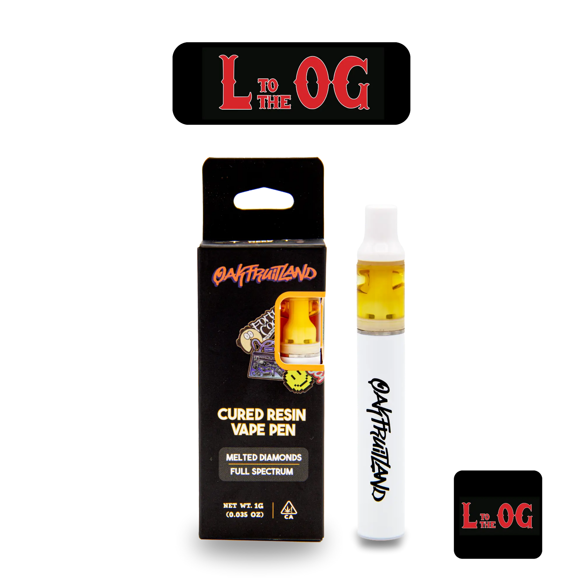 L TO THE OG AIO VAPE 1G - CURED RESIN SERIES – Oakfruitland