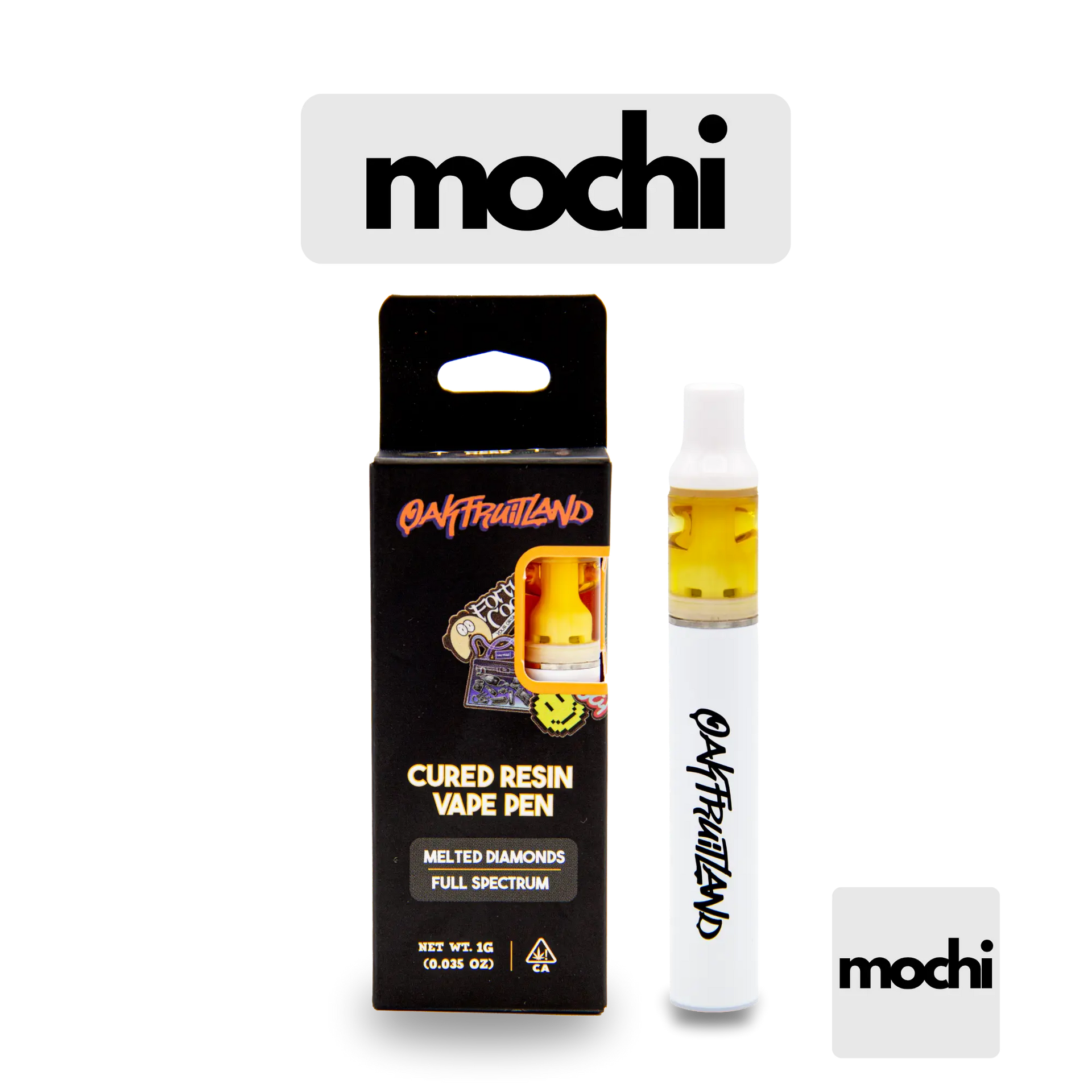 MOCHI OG AIO VAPE 1G - CURED RESIN SERIES Oakfruitland MOCHI OG AIO VAPE 1G - CURED RESIN SERIES Oakfruitland