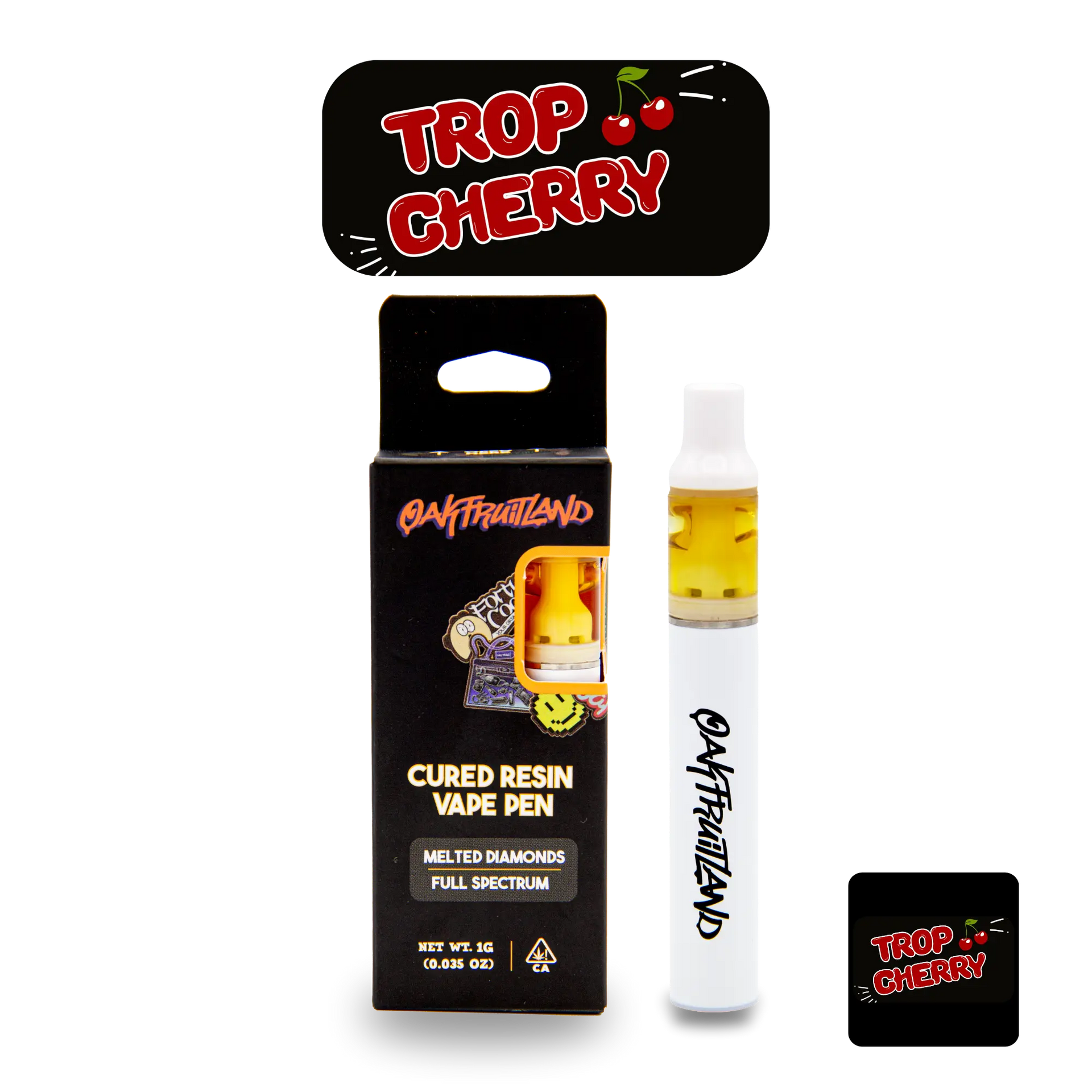 TROP CHERRY AIO VAPE 1G - CURED RESIN SERIES – Oakfruitland