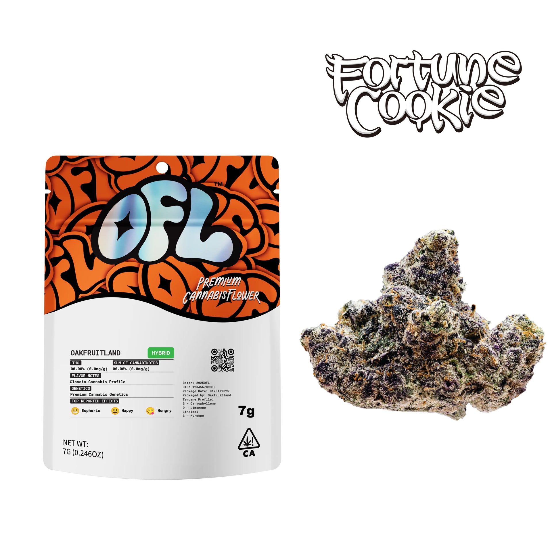 Fortune Cookie Premium Flower 3.5G - White Label Series | Oakfruitland