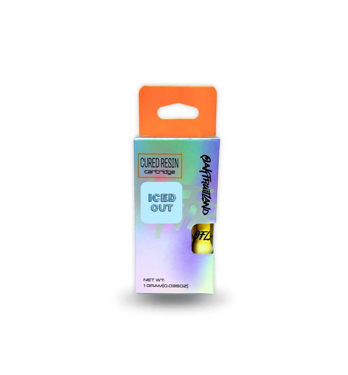 ICED OUT 510 CARTRIDGE 1g - CURED RESIN SERIES ｜ Oakfruitland