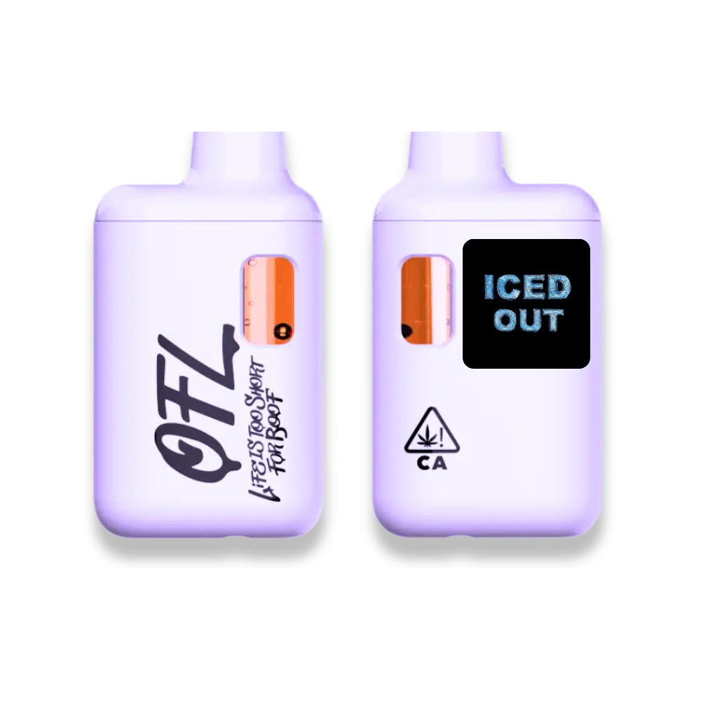 ICED OUT AIO MINI VAPE 1g - CURED RESIN SERIES  Oakfruitland