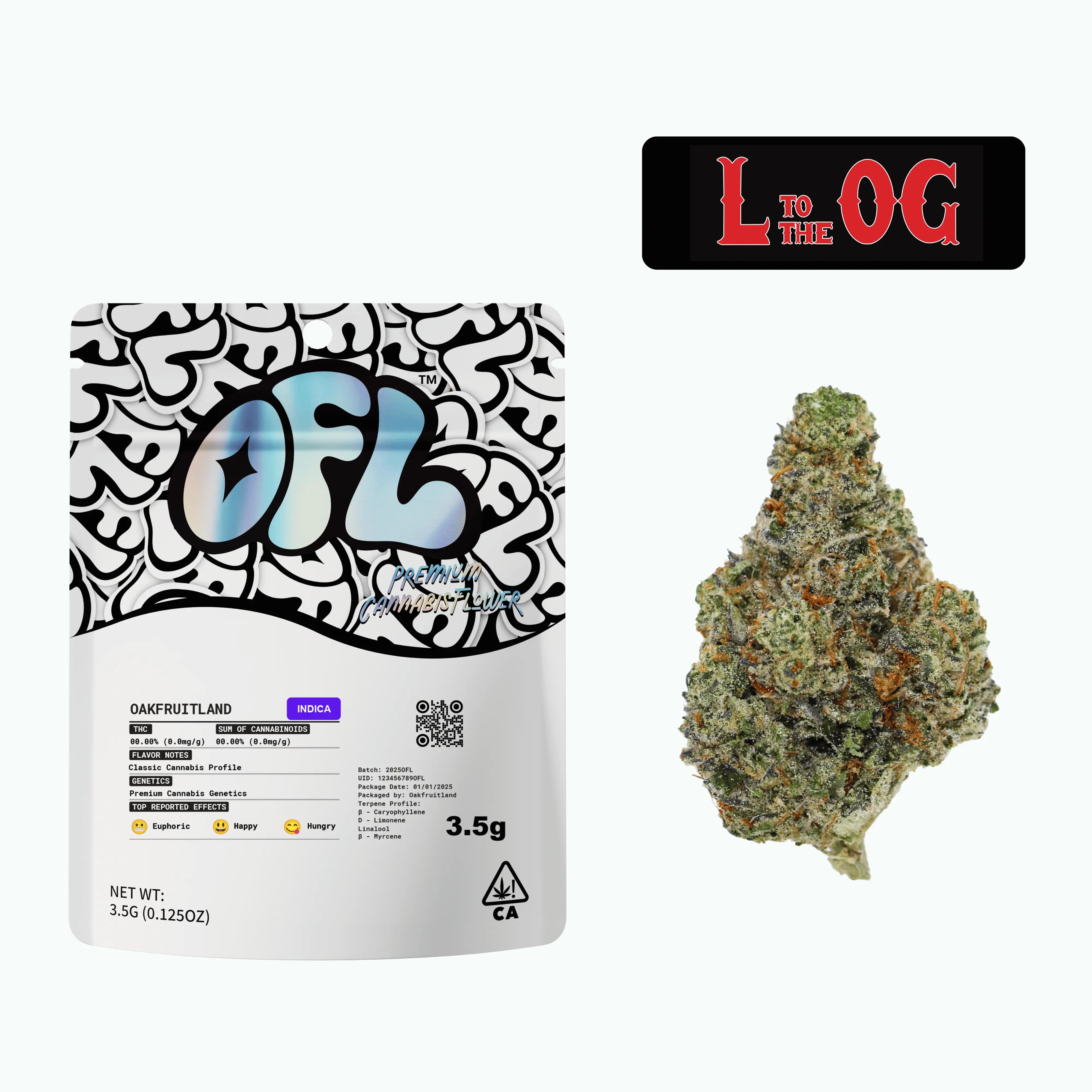 L to the OG Premium Flower - Black Label Series | Oakfruitland