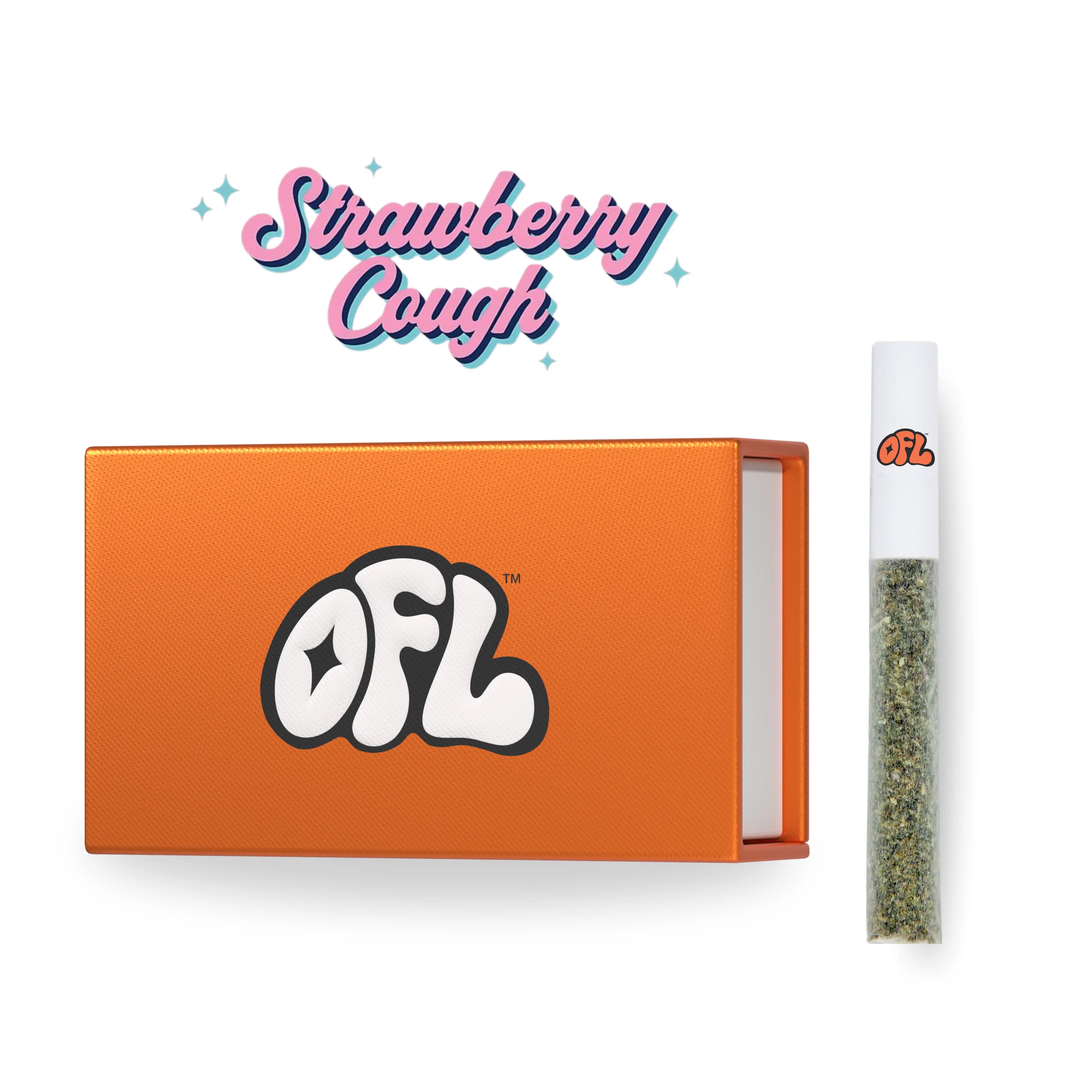 Strawberry Cough Premium 5PK 3.5G Pre-Rolls  Oakfruitland