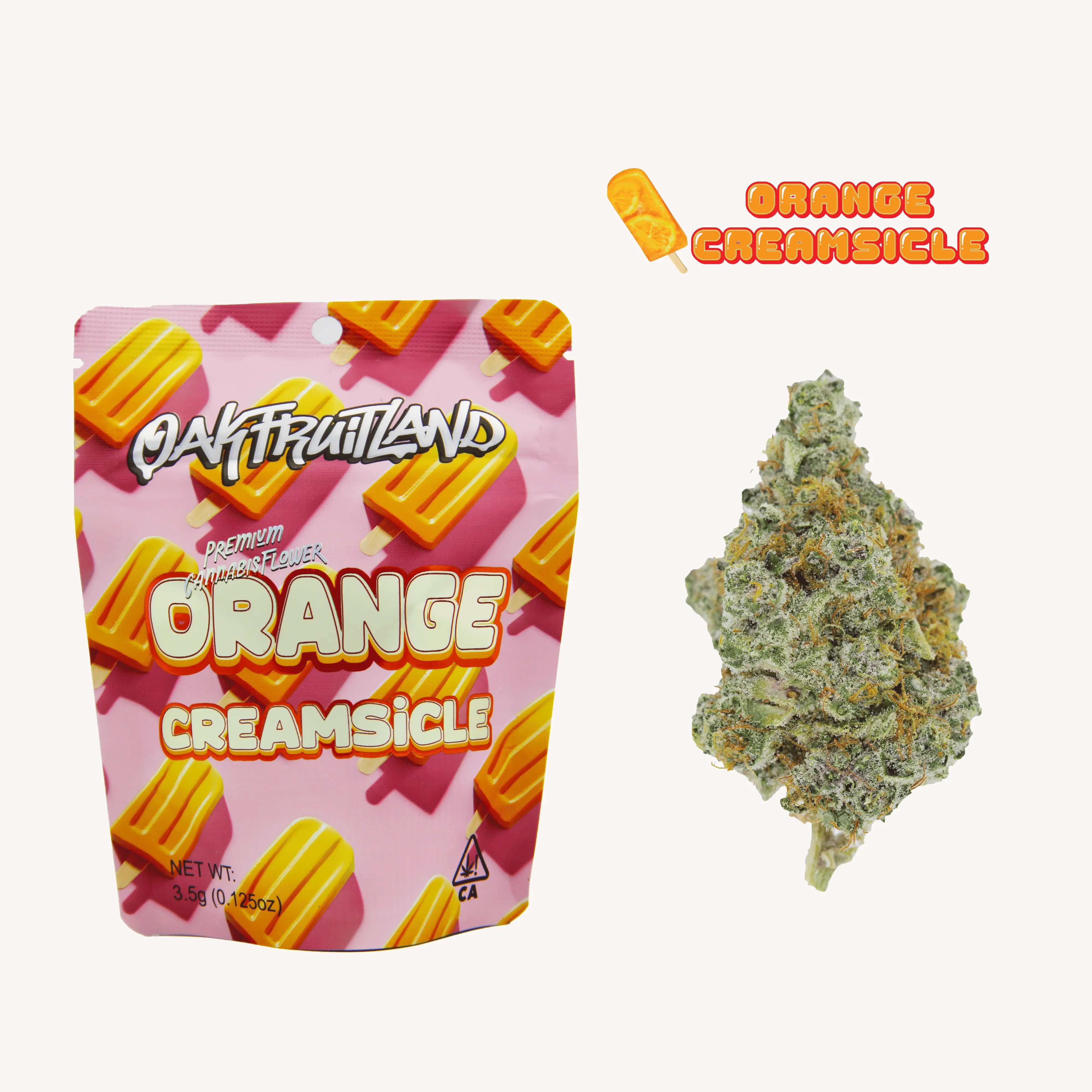 Orange Creamsicle Premium Flower 3.5g - Black Label Series