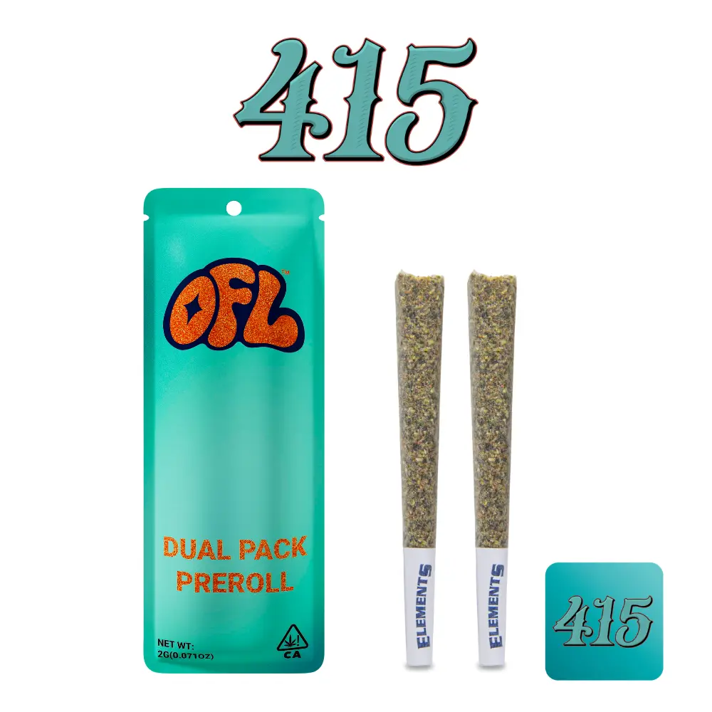 415 PREROLL 2g - DUAL PACK SERIES  Oakfruitland