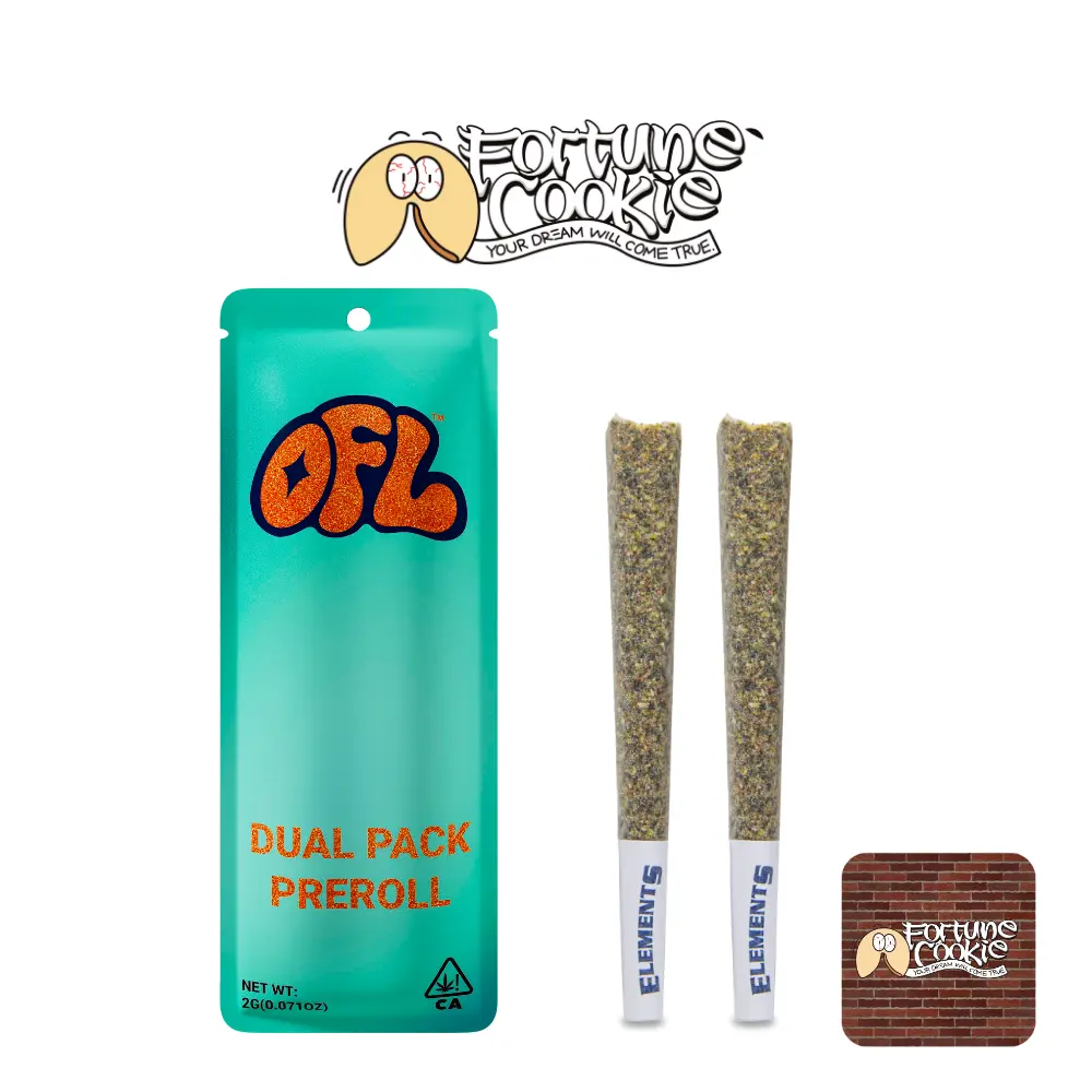 FORTUNE COOKIE PREROLL - DUAL PACK SERIES  Oakfruitland