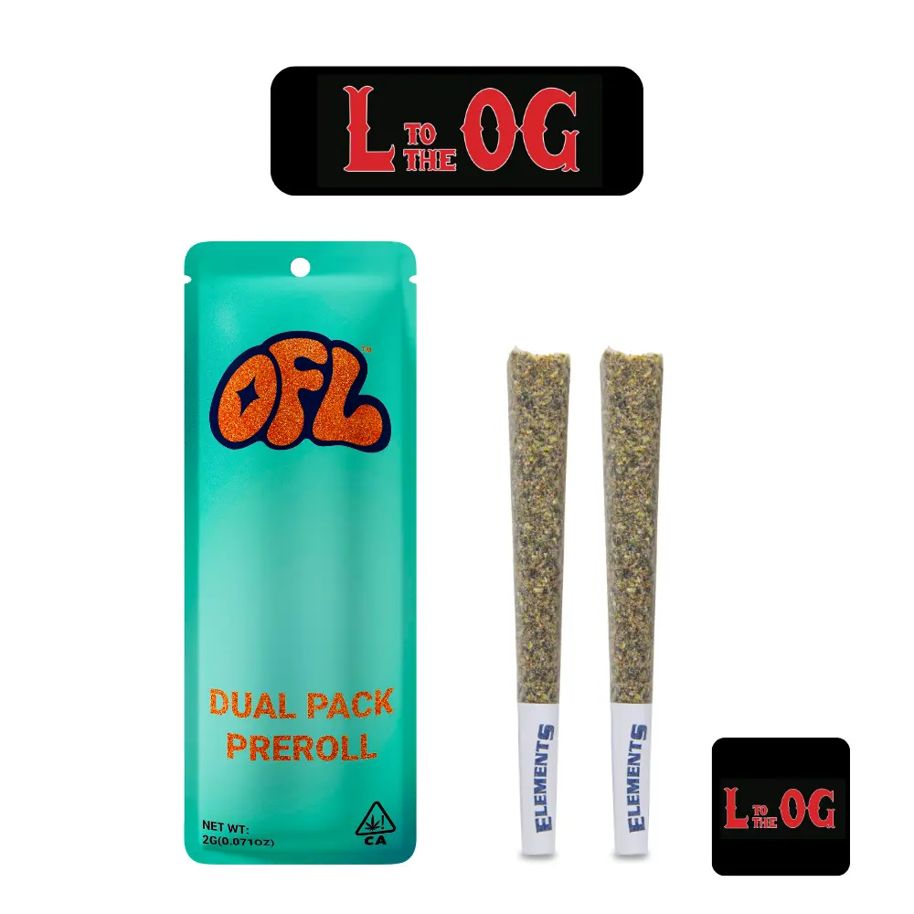 L TO THE OG PREROLL 2g - DUAL PACK SERIES  Oakfruitland