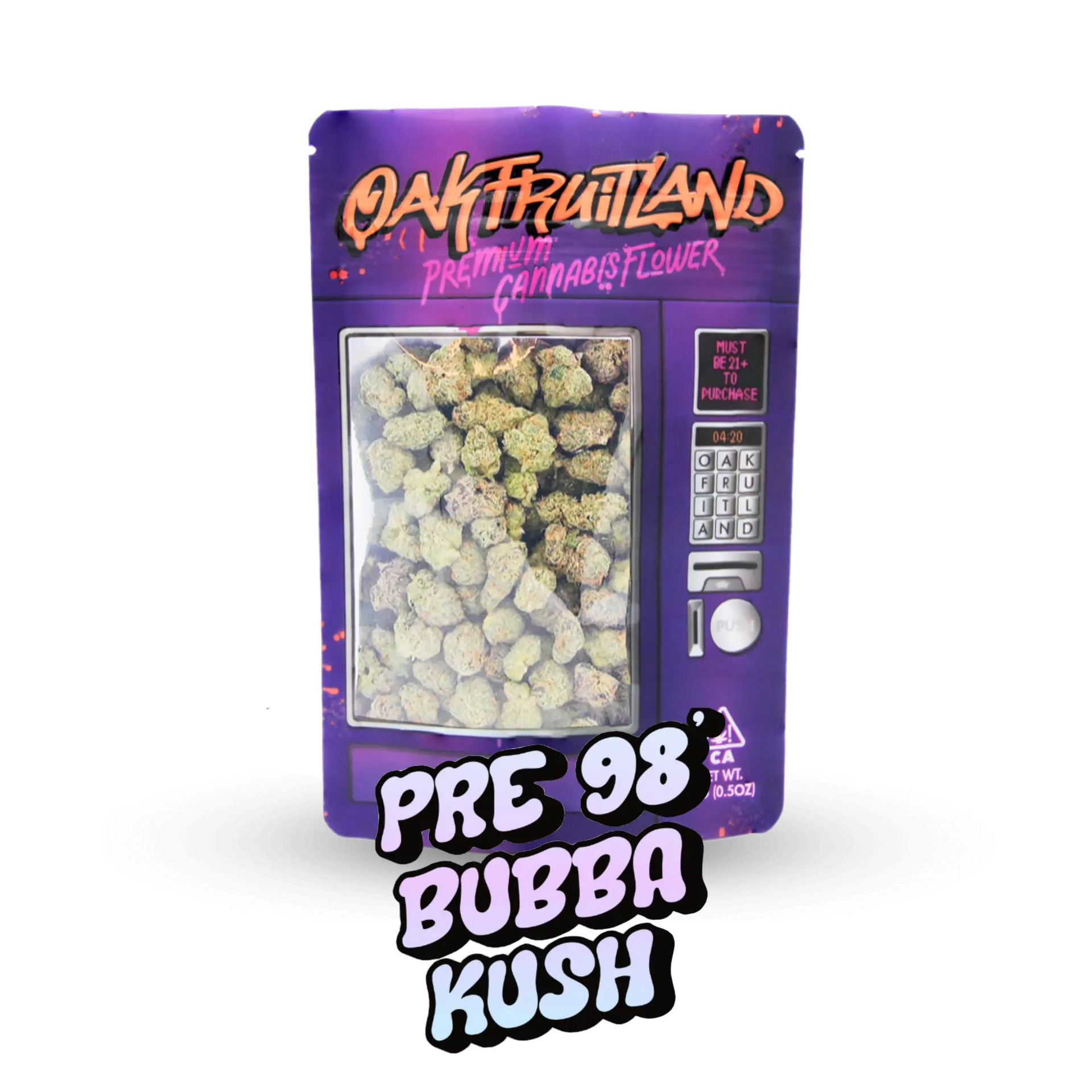 Pre 98 Bubba Kush Premium Flower 14g - Funsize Series | Oakfruitland